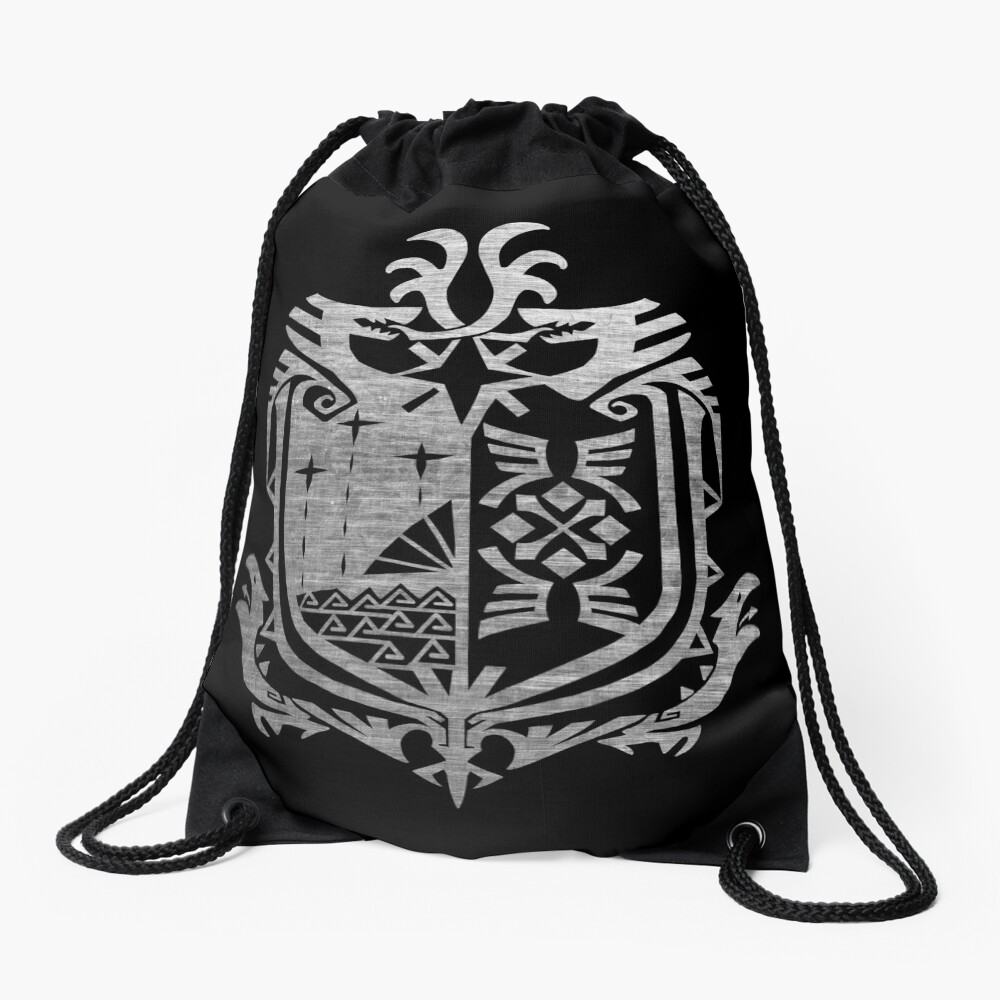 Monster Hunter World Drawstring Bag