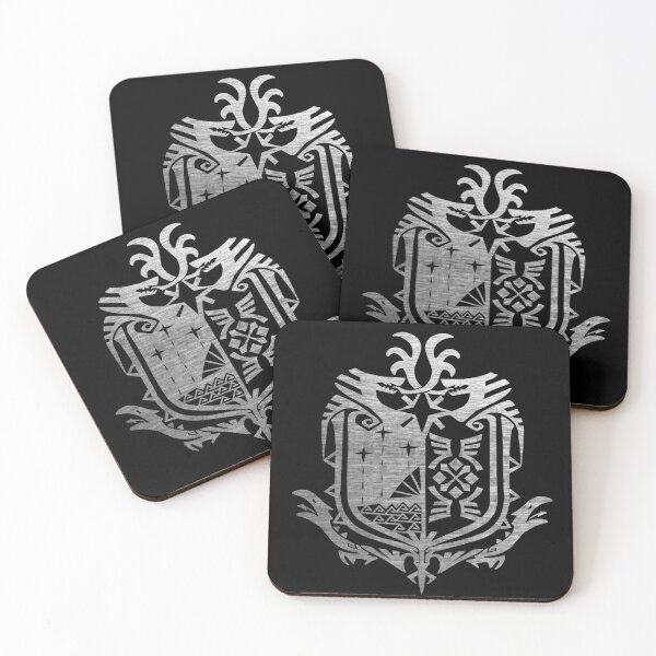 Monster Hunter World Coasters (Set of 4)