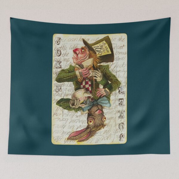 Item preview, Mad Hatter Joke Card   designed and sold by streetzrart.