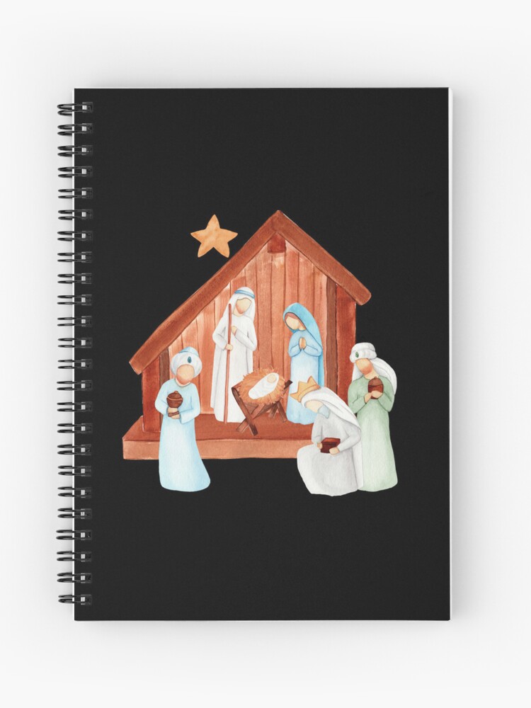 Nativity Play | Spiral Notebook