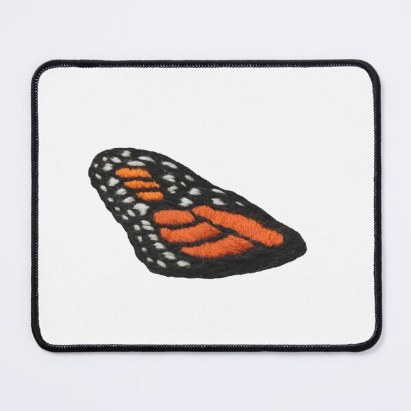 Item preview, Monarch Butterfly Wing Embroidered Patch designed and sold by moonfawnco.