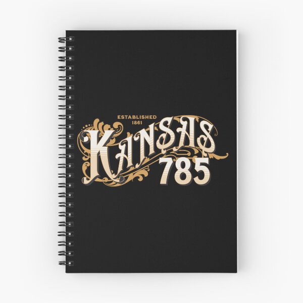 Item preview, Kansas Ornate Vintage 785 Area Code designed and sold by itsrturn.