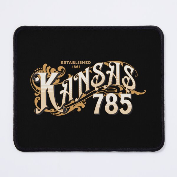Item preview, Kansas Ornate Vintage 785 Area Code designed and sold by itsrturn.