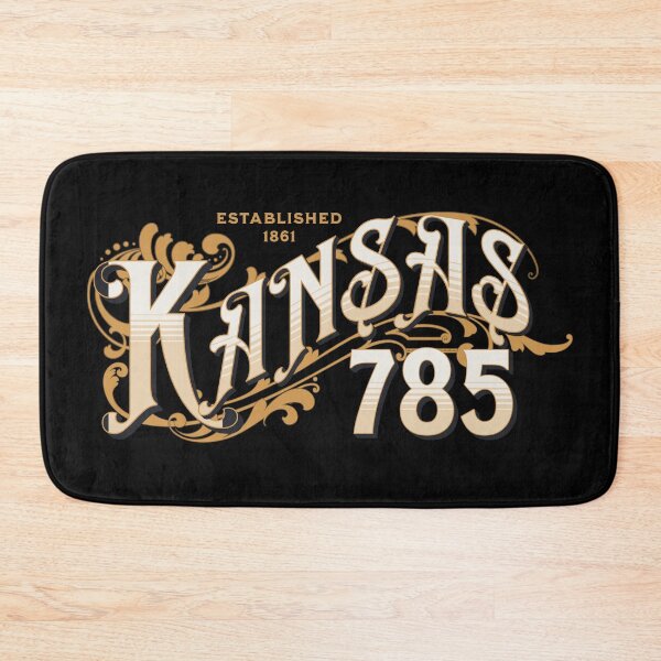 Item preview, Kansas Ornate Vintage 785 Area Code designed and sold by itsrturn.