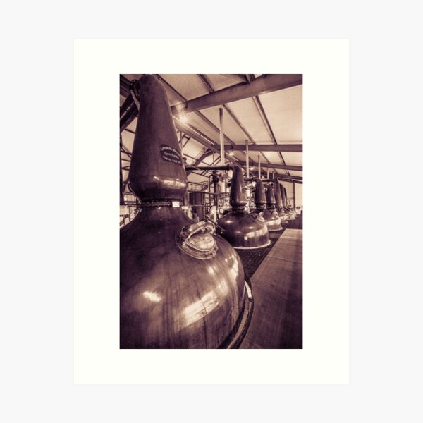 Item preview, Spirit and Wash Stills Laphroaig Distillery designed and sold by Wandering Spirits Global.