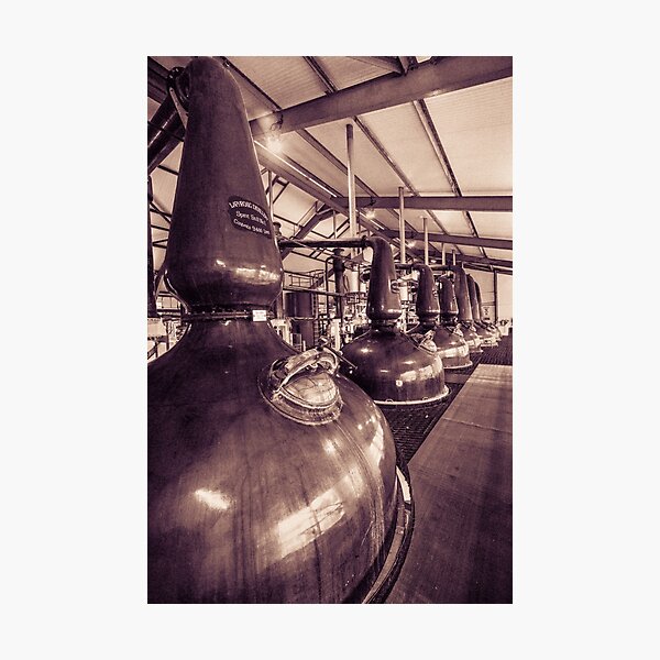 Item preview, Spirit and Wash Stills Laphroaig Distillery designed and sold by Wandering Spirits Global.