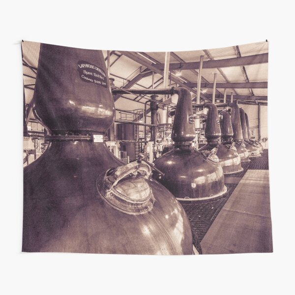 Item preview, Spirit and Wash Stills Laphroaig Distillery designed and sold by Wandering Spirits Global.