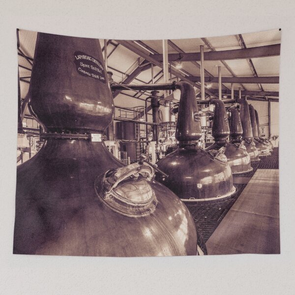Item preview, Spirit and Wash Stills Laphroaig Distillery designed and sold by Wandering Spirits Global.