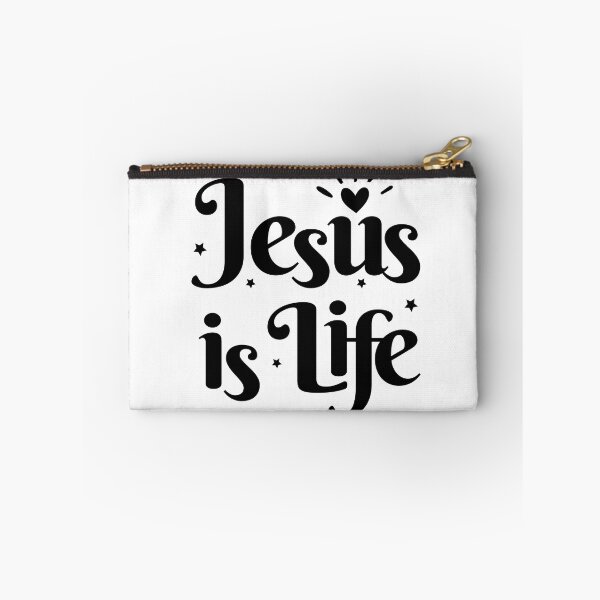 Item preview, Jesus is Life - Christian Quote designed and sold by ChristianLife.