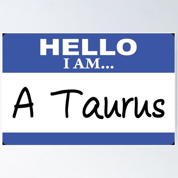 Item preview, Hello I am a Taurus designed and sold by DarlaBuck.