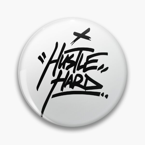 Item preview, Hustle Hard 2 - Black designed and sold by Tee4Daily.