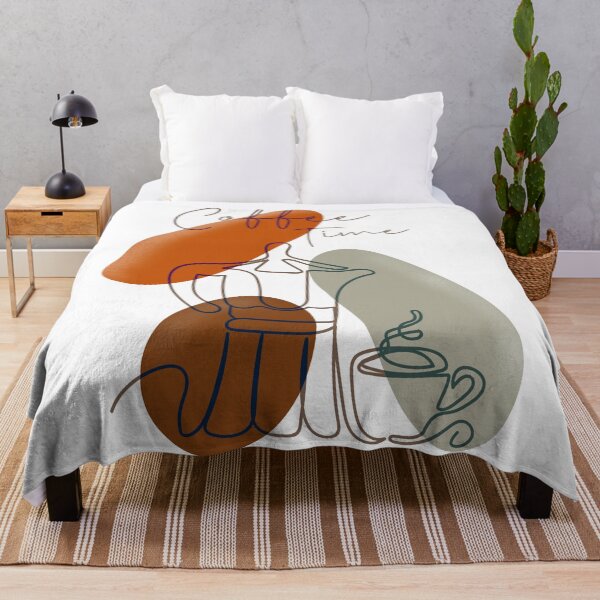 Item preview, Coffee time boho artwork  designed and sold by TipTopTapo.