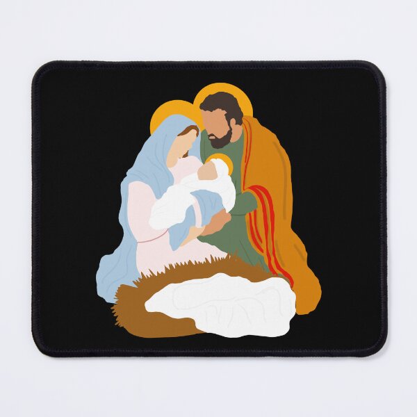 Item preview, Nativity Scene Jesus Mary and Joseph designed and sold by RIXXI HEY CO..