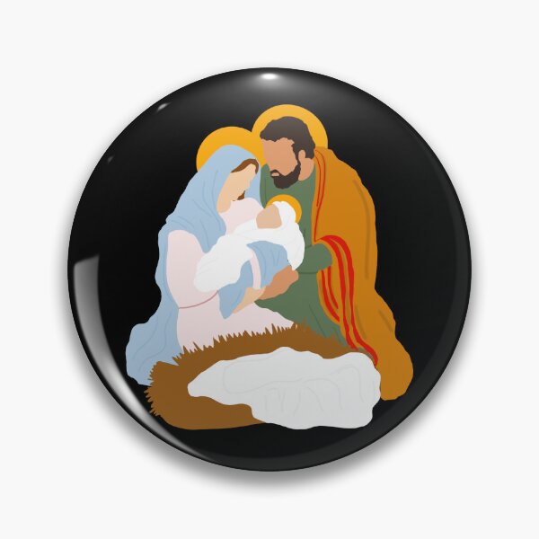 Item preview, Nativity Scene Jesus Mary and Joseph designed and sold by RIXXI HEY CO..
