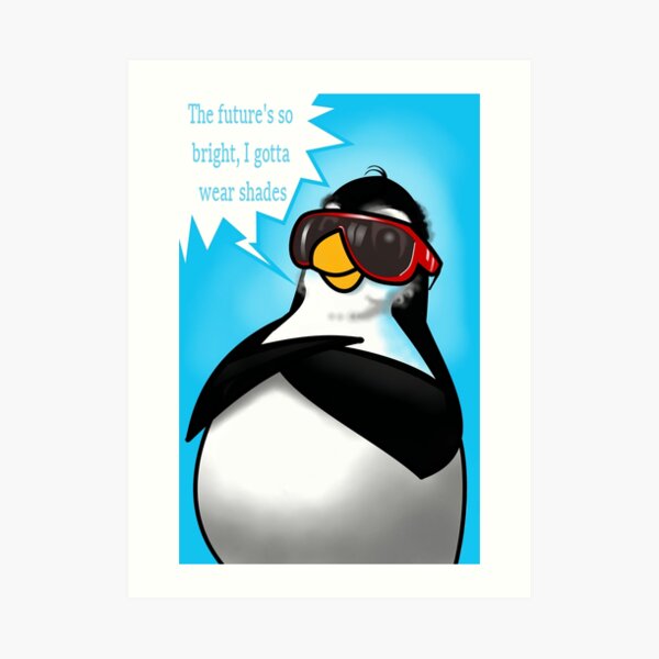 Penguin Fun - Cool Times Art Print