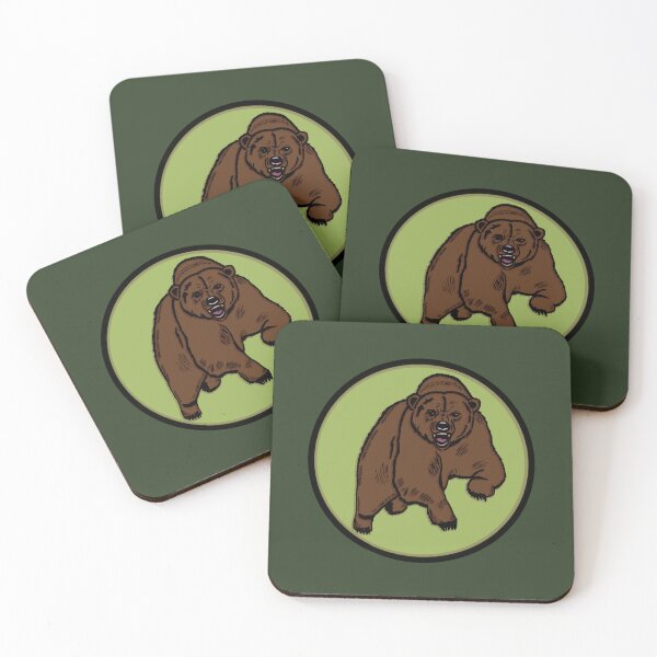 Artikelvorschau, Realistischer Grizzlybär entworfen und verkauft von groovygreengal.