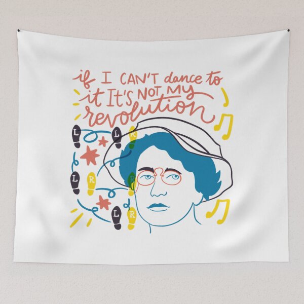Item preview, Emma Goldman quote  designed and sold by SilvioPetersen.