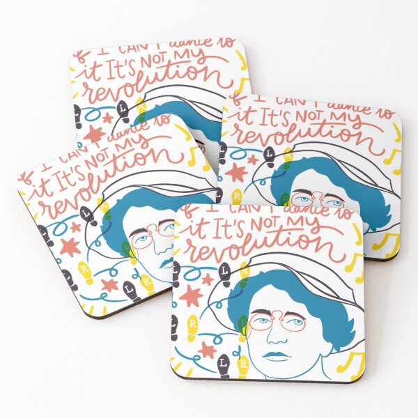 Item preview, Emma Goldman quote  designed and sold by SilvioPetersen.