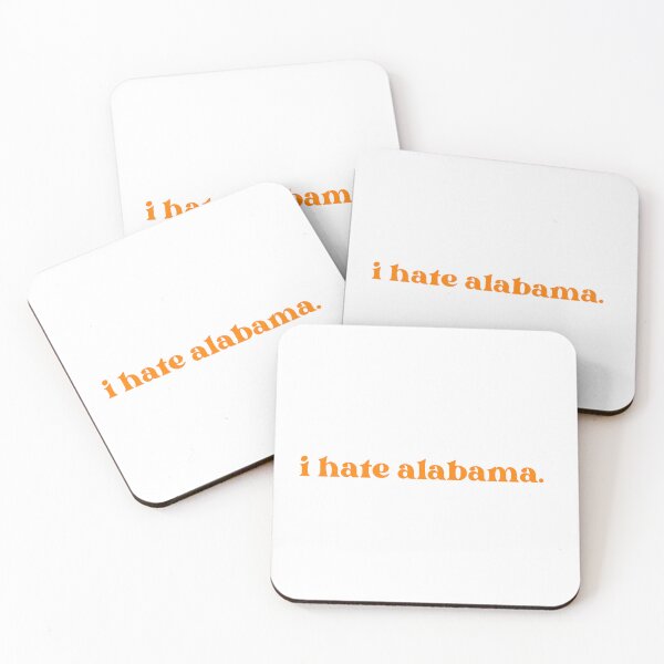 Item preview, I hate alabama designed and sold by Grit & Grace Designs.