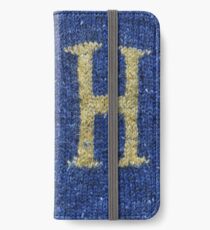 Knitted 'H' iPhone Wallet/Case/Skin