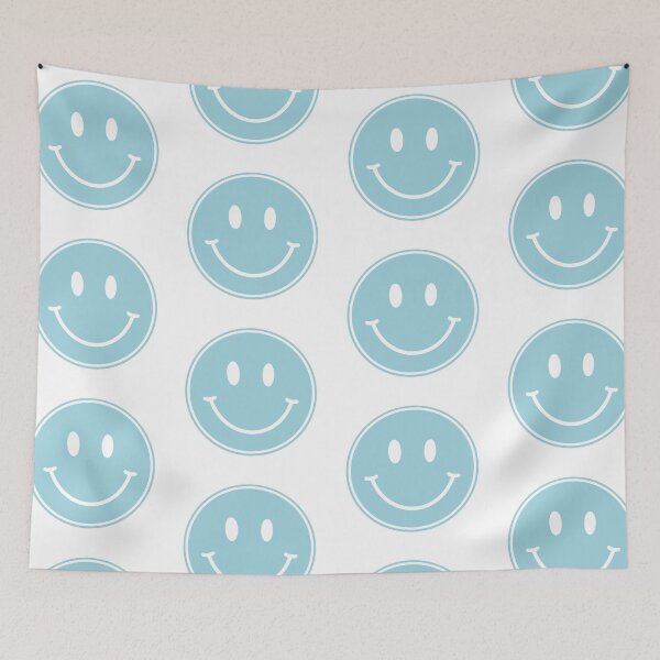Item preview, Blue smiley face designed and sold by Alexa Shoop.