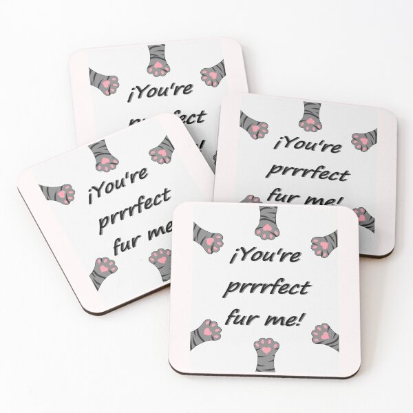 Item preview, You're prrrfect fur me  designed and sold by Natsukittyart.