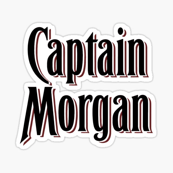 White Captain Morgan Baseball Jersey US Flag