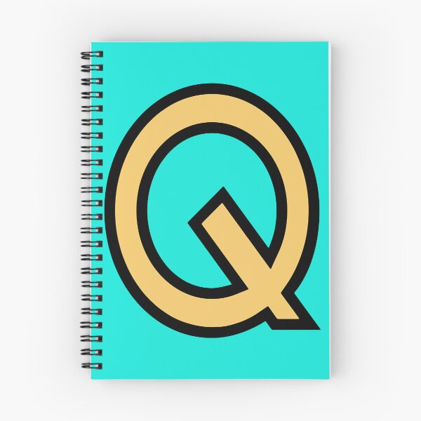 Item preview, Funky Yellow Letter Q designed and sold by ShoptyCo.