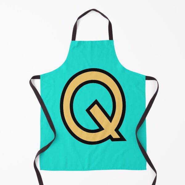 Item preview, Funky Yellow Letter Q designed and sold by ShoptyCo.