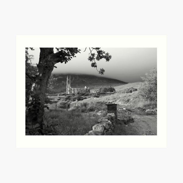 Dunlewey church Art Print
