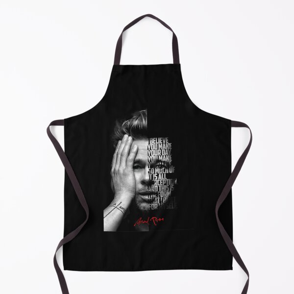 Item preview, Black and white Brad Pitt q designed and sold by ShoptyCo.
