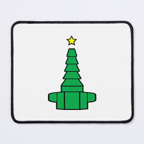 Item preview, Green Oxygen Christmas Tree with Yellow Star designed and sold by BearAndCat.