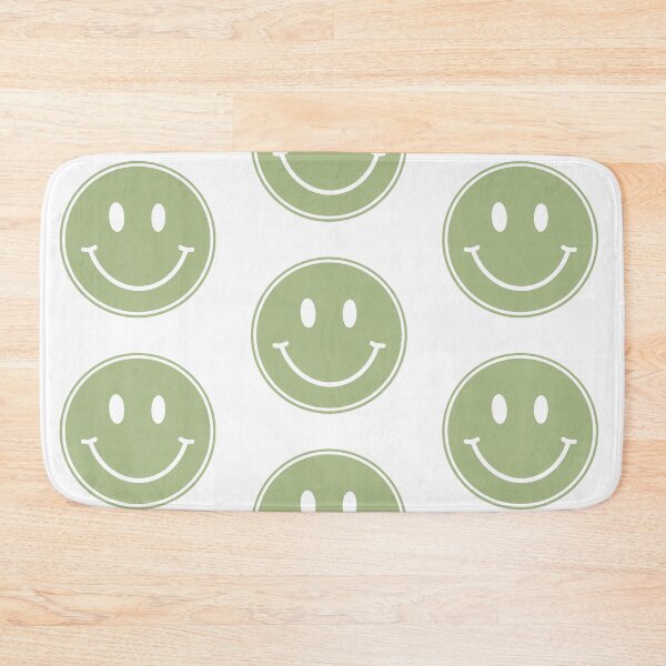 Item preview, Green smiley face designed and sold by Alexa Shoop.