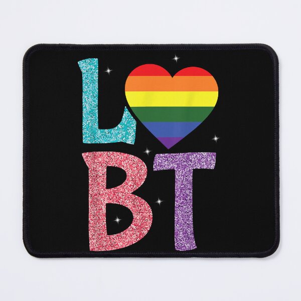 Item preview, Gay LGBT-Q Cute Heart Pride Rainbow Flag Ally designed and sold by ShoptyCo.