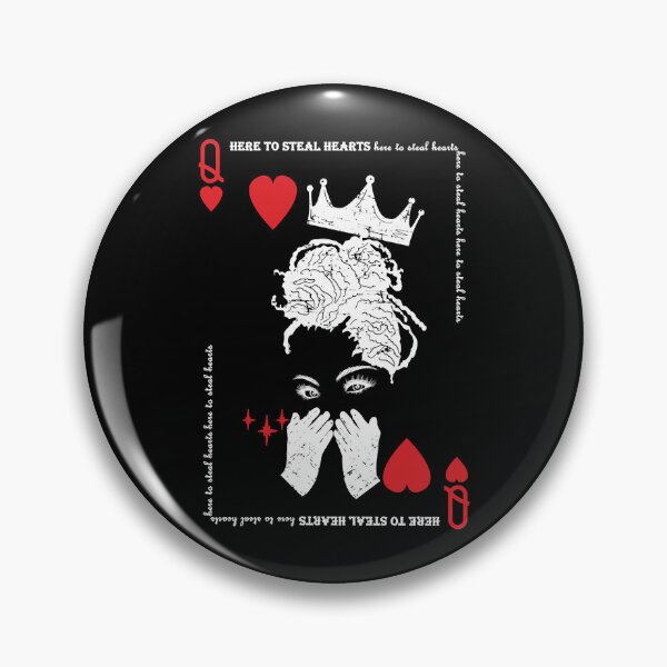 Item preview, Here to steal hearts in Chic Style - For dark background designed and sold by ShoptyCo.