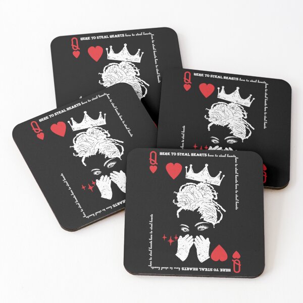Item preview, Here to steal hearts in Chic Style - For dark background designed and sold by ShoptyCo.
