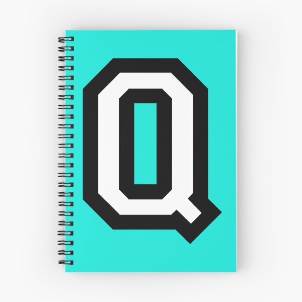 Item preview, Letter Q two-color designed and sold by ShoptyCo.