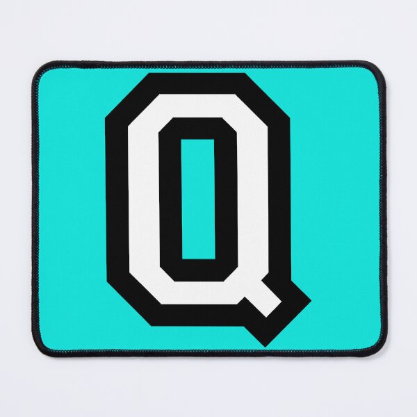 Item preview, Letter Q two-color designed and sold by ShoptyCo.