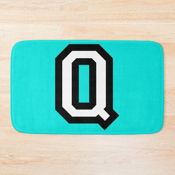 Item preview, Letter Q two-color designed and sold by ShoptyCo.