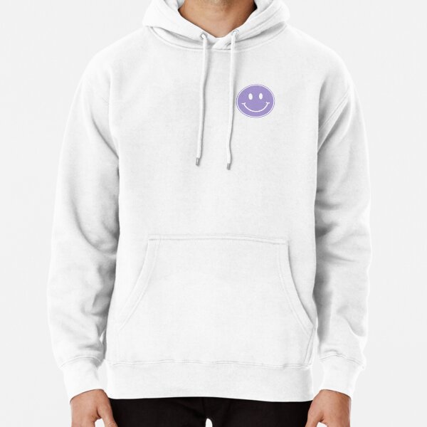 purple smiley face jacket