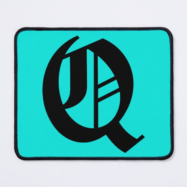 Item preview, Old English Letter Q, Initial Q designed and sold by ShoptyCo.