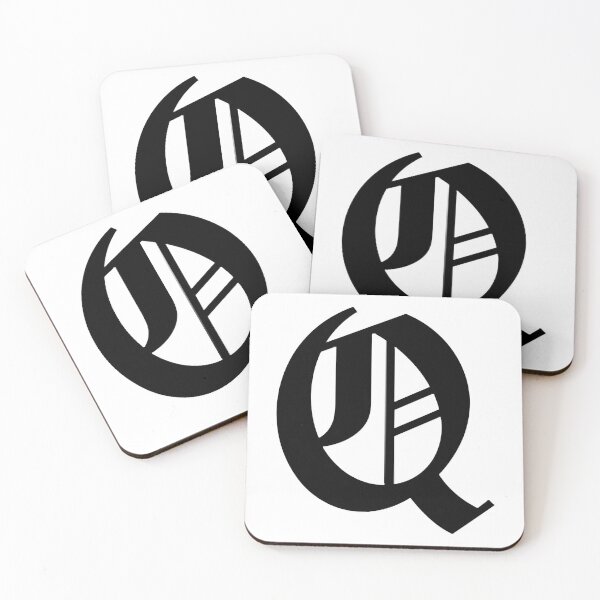 Item preview, Old English Letter Q, Initial Q designed and sold by ShoptyCo.