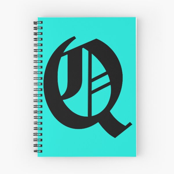 Item preview, Old English Letter Q, Initial Q designed and sold by ShoptyCo.