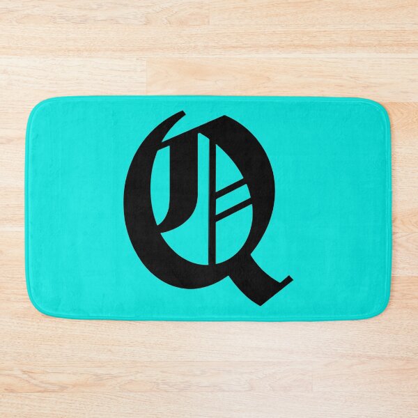 Item preview, Old English Letter Q, Initial Q designed and sold by ShoptyCo.