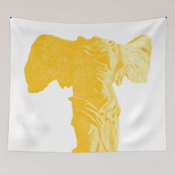 Item preview, Winged Victory of Samothrace | Yellow | vaporwave aesthetic  designed and sold by spinolator.