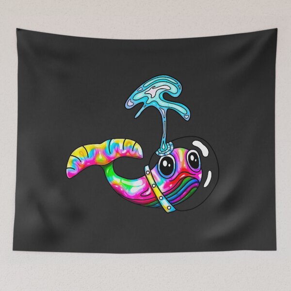 Item preview, Rainbow Space Whale | Space Animals designed and sold by mikeymadness.