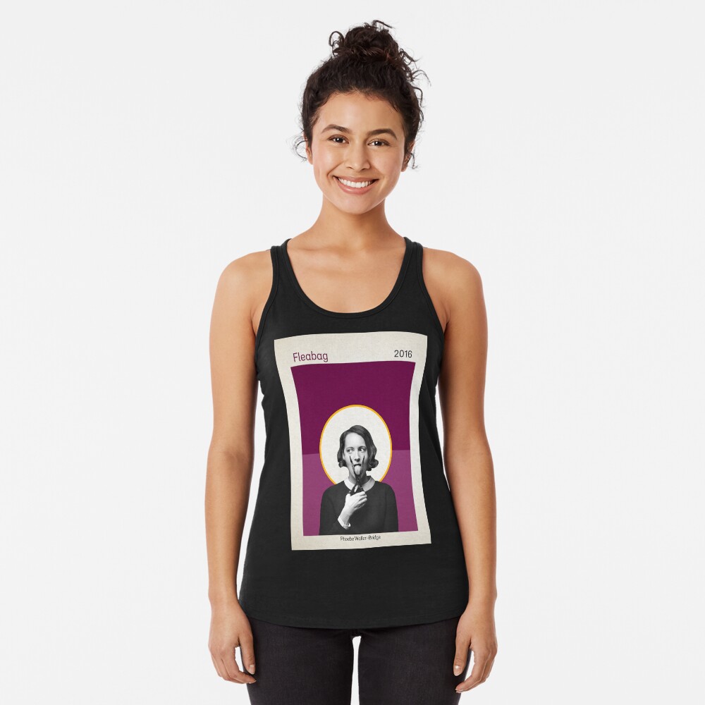 Vista previa del artículo con la obra «Camiseta con espalda nadadora», diseñado y vendido por Lourdesch.