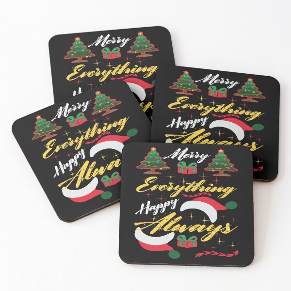 Item preview, Merry Everything Happy Always designed and sold by TADYSHOP.