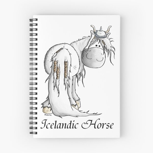 Item preview, Funny Viking Icelandic Horse - Horses - Gift - Cartoon designed and sold by modartis.