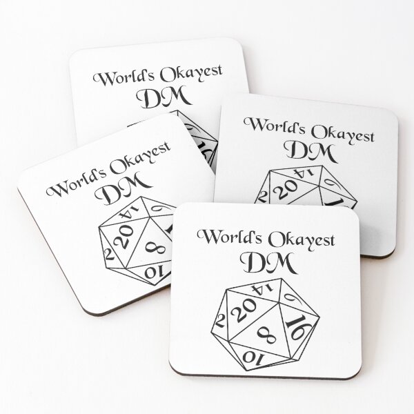 Item preview, World's Okayest DM designed and sold by TheWitchOfVoid.